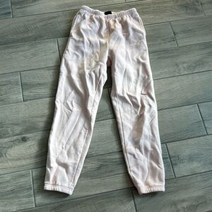 Brunette the label pink sweatpants